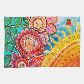 Serviette de cuisine Sunshine & Fleurs (Horizontal)
