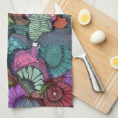 Serviette de cuisine Super Doodle (Quart Plié)