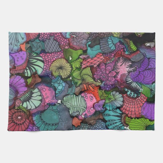 Serviette de cuisine Super Doodle (Horizontal)