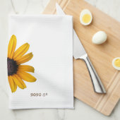 Serviette de cuisine Susan aux yeux noirs (Quart Plié)