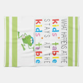 Serviette de cuisine "Table d'enfant passover" (Horizontal)