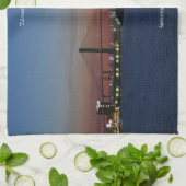 serviette de cuisine Talmadge Bridge (Plié)
