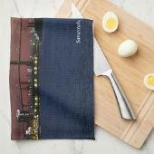 serviette de cuisine Talmadge Bridge (Quart Plié)