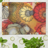 Serviette de cuisine "têtue" (Plié)