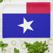 serviette de cuisine Texas Flag (Plié)