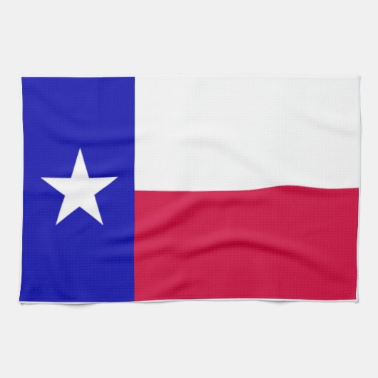 serviette de cuisine Texas Flag (Horizontal)