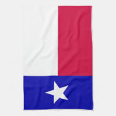 serviette de cuisine Texas Flag (Vertical)