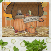 Serviette de cuisine Thanksgiving (Plié)