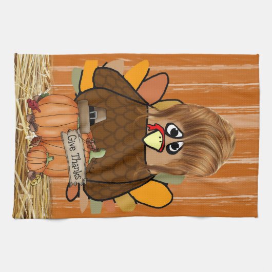 Serviette de cuisine Thanksgiving (Horizontal)