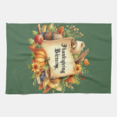 Serviette de cuisine Thanksgiving Blessen (Horizontal)