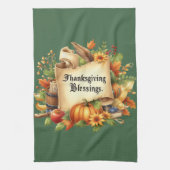 Serviette de cuisine Thanksgiving Blessen (Vertical)