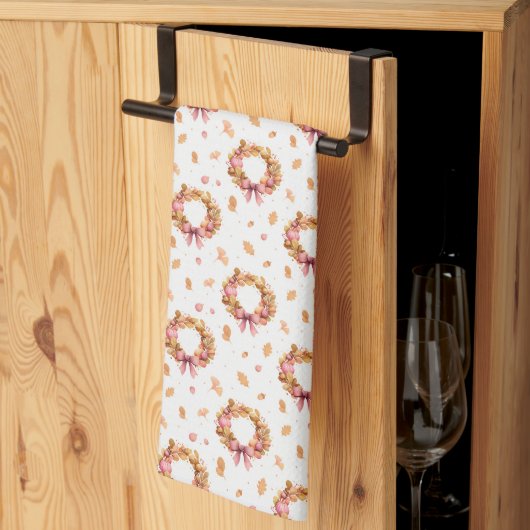 Serviette de cuisine - Thanksgiving Fall De (Pliage en tiers)