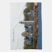 Serviette de cuisine Tibbetts Point Lighthouse (Vertical)
