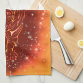 Serviette De Cuisine Tiger Courir À Galaxy Starry (Quart Plié)