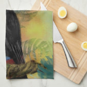 Serviette de cuisine Toco Toucan Tropical (Quart Plié)