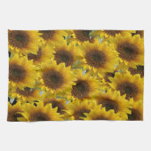Serviette de cuisine tournesol (Horizontal)