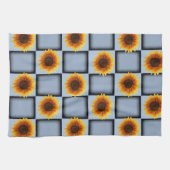 Serviette de cuisine tournesol (Horizontal)