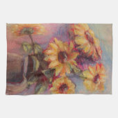 Serviette de cuisine tournesol (Horizontal)