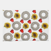 Serviette de cuisine tournesol (Horizontal)