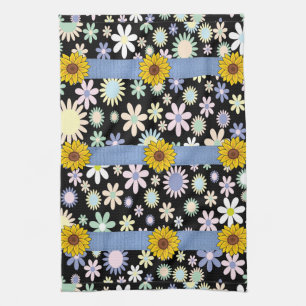 Serviette de cuisine tournesol