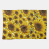 Serviette de cuisine tournesol (Horizontal)