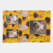 Serviette de cuisine Tournesol Cochon (Horizontal)