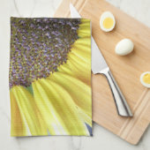 Serviette de cuisine Tournesol Jaune (Quart Plié)