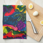 Serviette De Cuisine Tout Autour Joy Lovitude (Quart Plié)