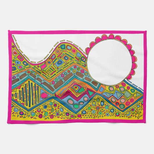 SERVIETTE DE CUISINE "TOUT EST POSSIBLE !" (Horizontal)