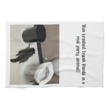 SERVIETTE DE CUISINE TRASHED PANDA