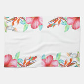 Serviette de cuisine Tropical Floral Parrot (Horizontal)