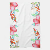 Serviette de cuisine Tropical Floral Parrot (Vertical)