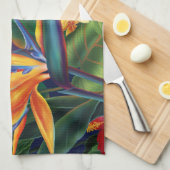 Serviette de cuisine Tropical Paradise (Quart Plié)