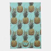 Serviette de cuisine Tropical Pineapple Fruit Mono (Vertical)