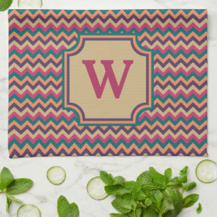 Serviette de cuisine Tropical Zigzag