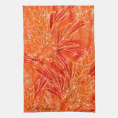 Serviette de cuisine tropicale chaude de batik (Vertical)