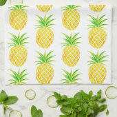 Serviette de cuisine tropicale d'aquarelle (Plié)