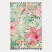 Serviette de cuisine tropicale Hibiscus Fleur (Vertical)