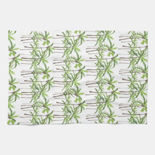 Serviette de cuisine tropicale Palm Tree (Horizontal)