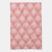 Serviette de cuisine Tufted Diamonds or rose (Vertical)