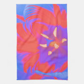 Serviette de cuisine Tulipe Fluorescente (Vertical)