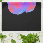 Serviette de cuisine Tulipe Fluorescente (Plié)