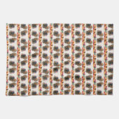 Serviette de cuisine Turquie Thanksgiving (Horizontal)