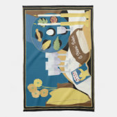 Serviette de cuisine "Une table de séder de Pâques (Vertical)