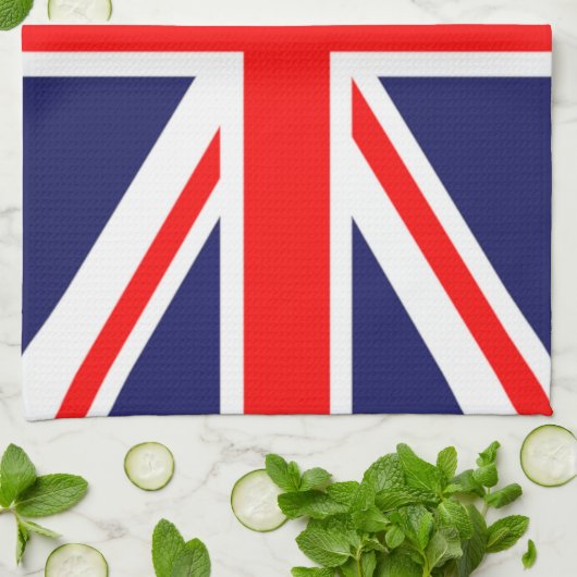 Serviette de cuisine Union Jack (Plié)