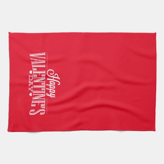 Serviette de cuisine Valentine (Horizontal)