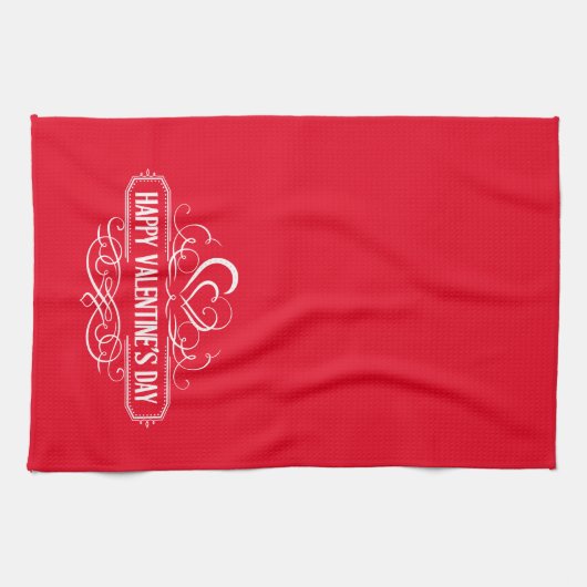 Serviette de cuisine Valentine (Horizontal)