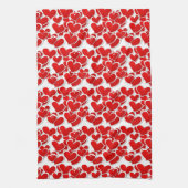 Serviette de cuisine Valentine Hearts (Vertical)