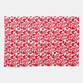Serviette de cuisine Valentine Hearts (Horizontal)
