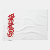 Serviette de cuisine Valentine Hearts (Horizontal)